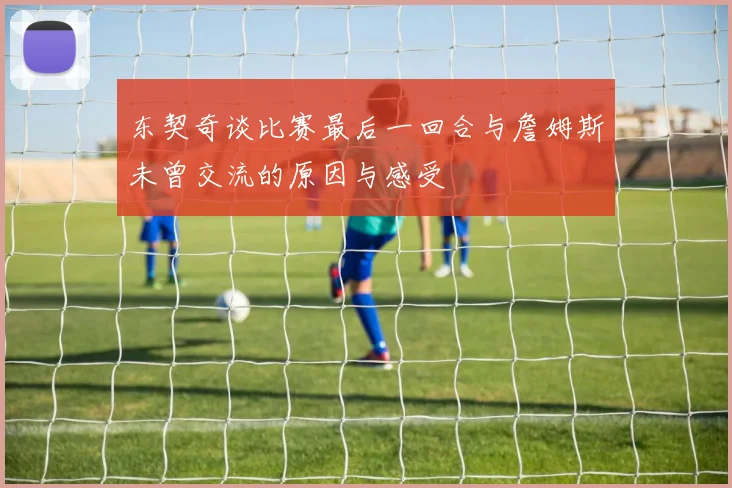东契奇谈比赛最后一回合与詹姆斯未曾交流的原因与感受